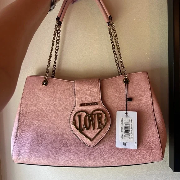 Love Moschino Dusty Rose Shoulder Bag - Picture 3 of 15